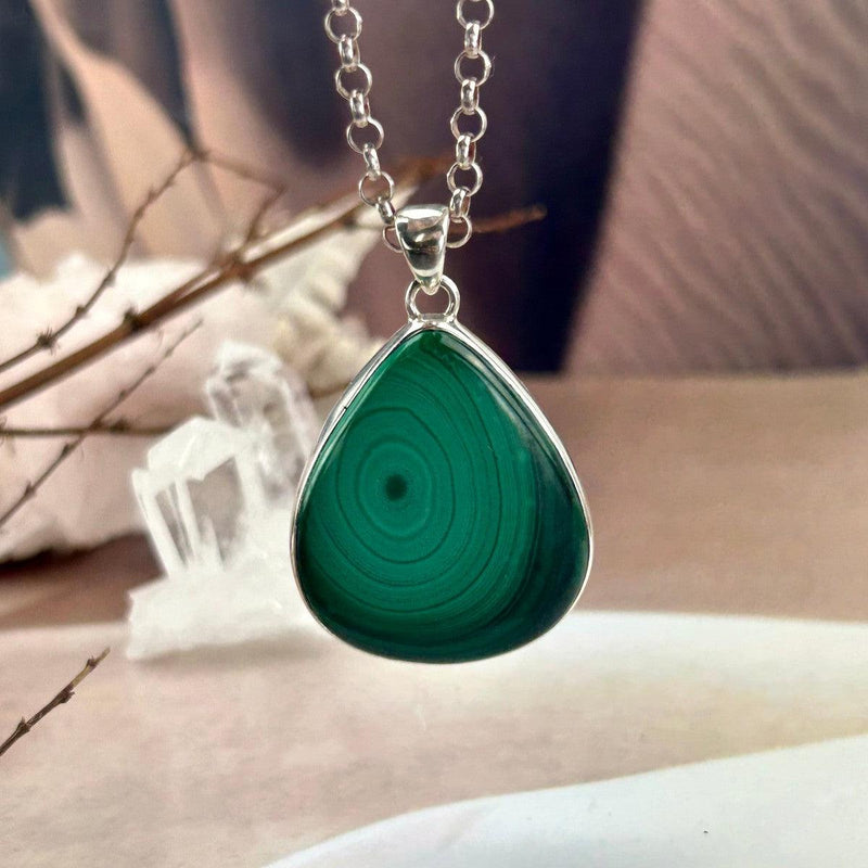 Malachite Large Pendant