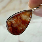 Flame Quartz Pendant