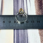 Killiecrankie Diamond Pear Cut Sterling Silver & 9ct Yellow Gold Ring By Lauren Harris