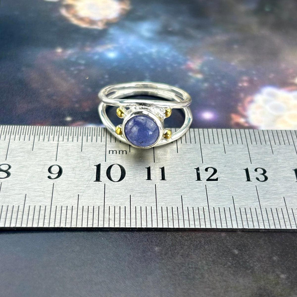 Modern Tanzanite Ring
