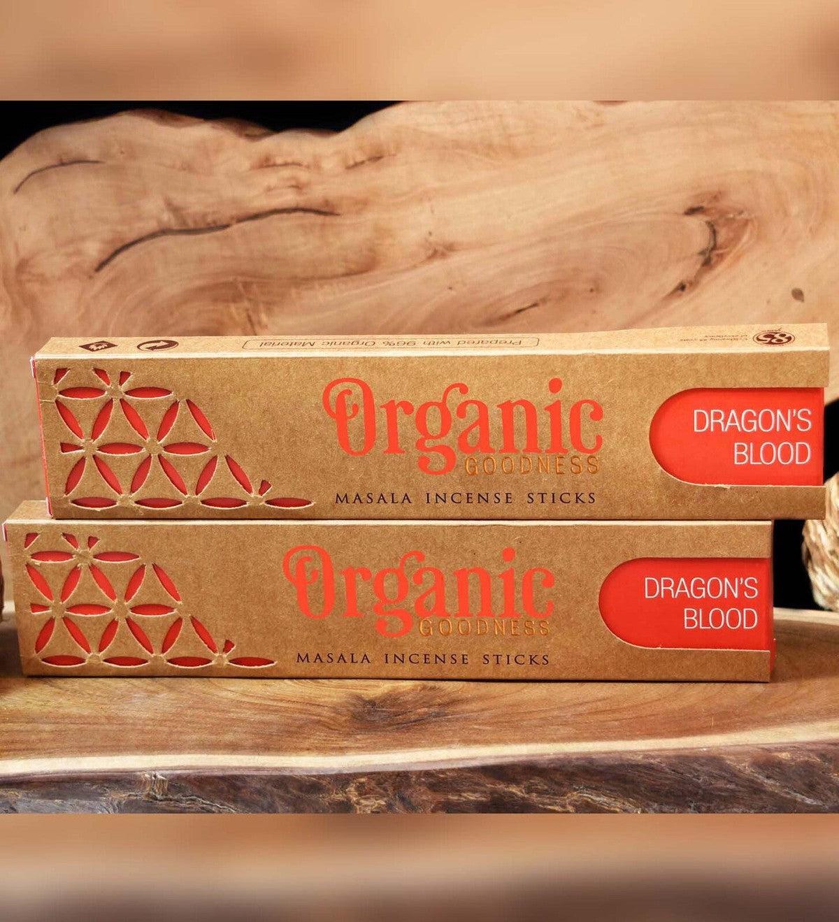 Dragon's Blood Organic Goodness Masala Incense Sticks