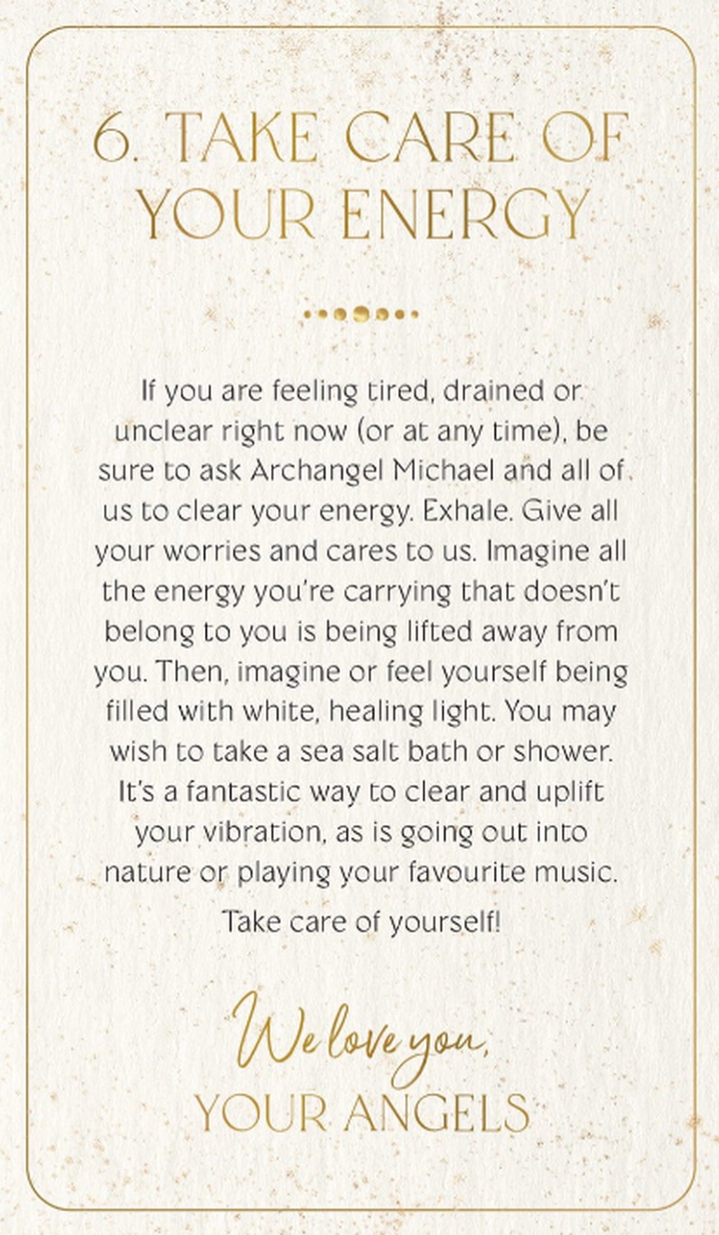 Messages of Angels