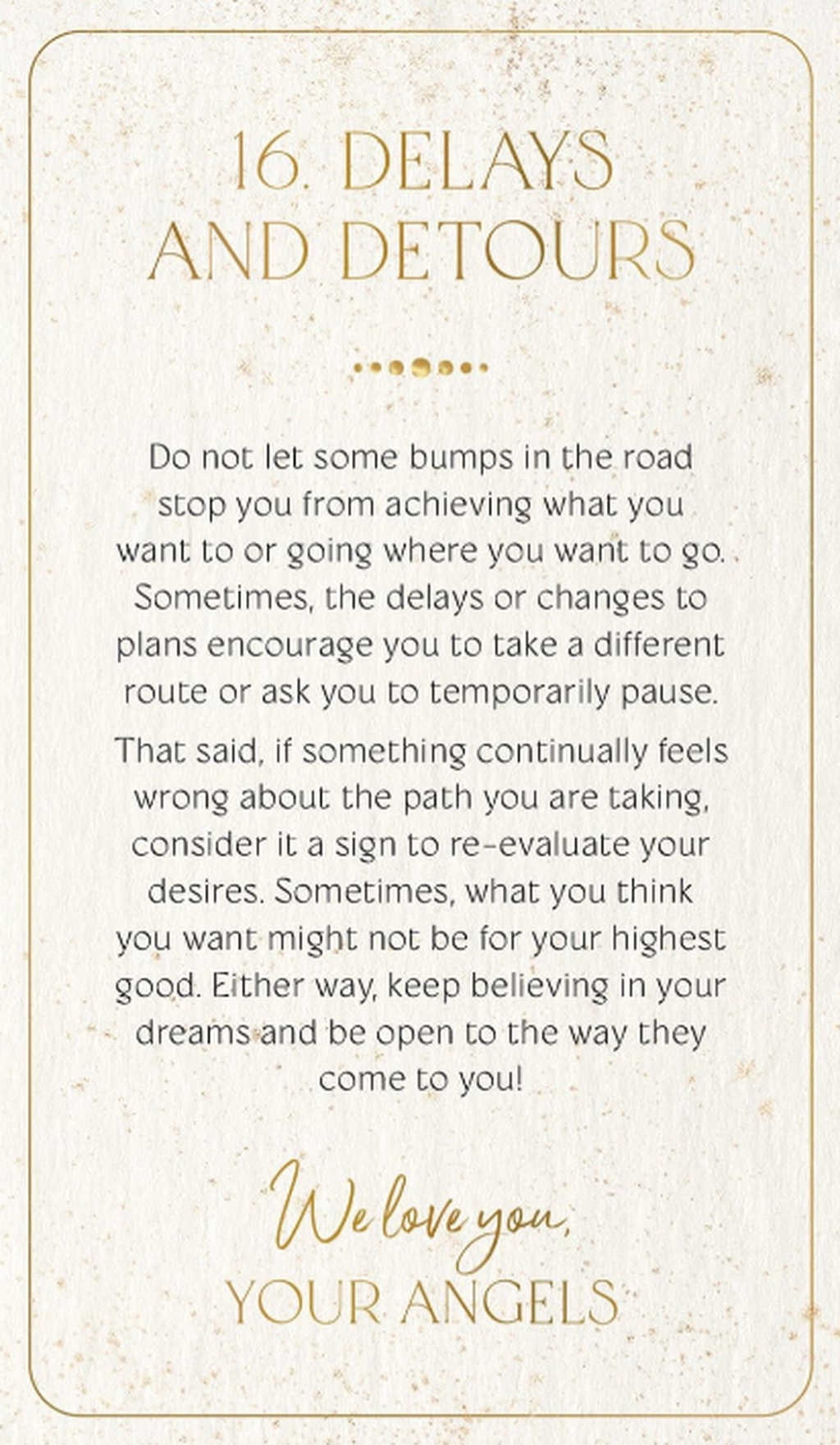 Messages of Angels