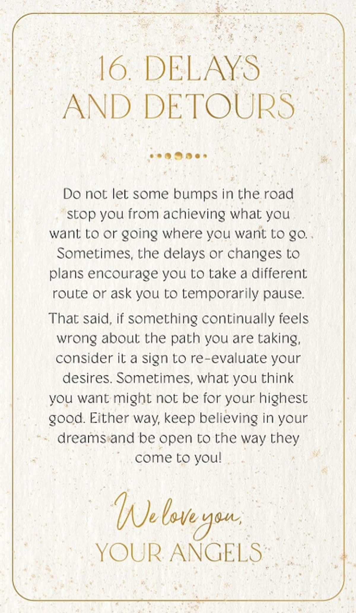 Messages of Angels