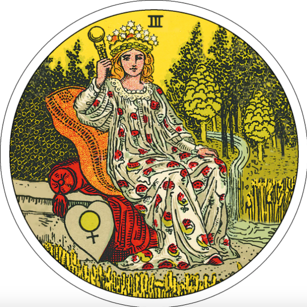 Tarot Original 1909 Circular Edition