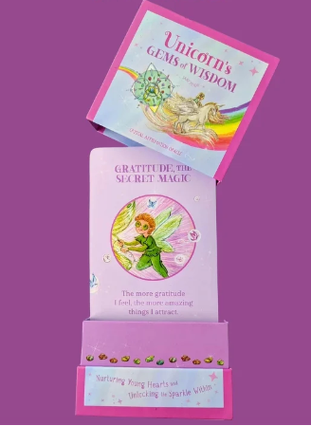 Unicorn's Gems Of Wisdom Children's Oracle Cards