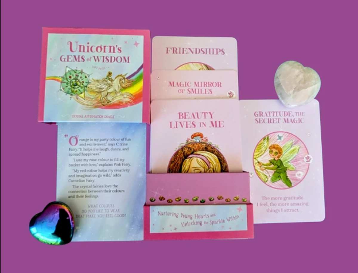 Unicorn's Gems Of Wisdom Children's Oracle Cards
