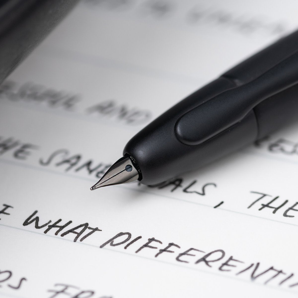Pilot Capless Fountain Pen Matt Black