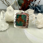 Modern Chrysocolla Pendant