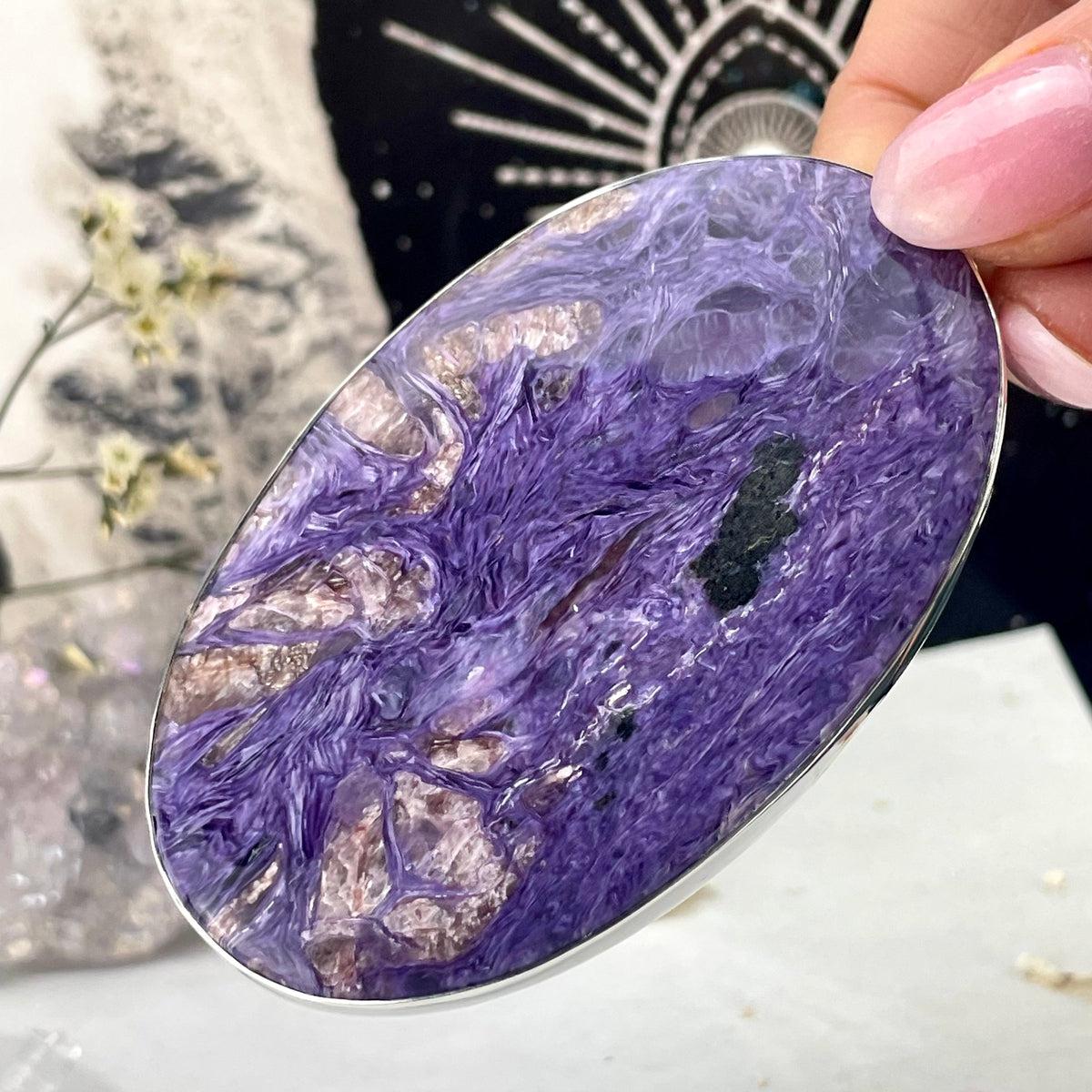 Large Crystal Feature Pendant