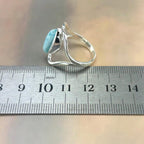 Trendy Larimar Ring