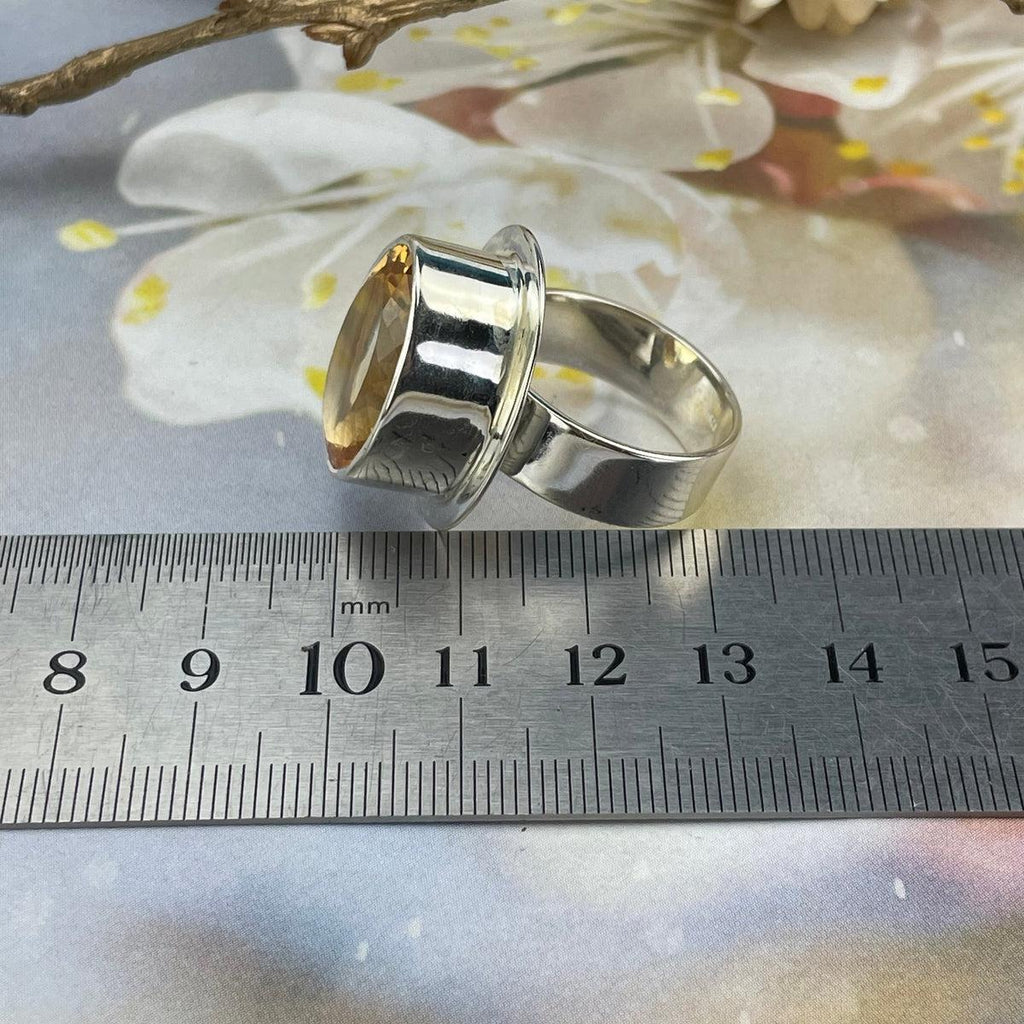 Citrine Cocktail Ring