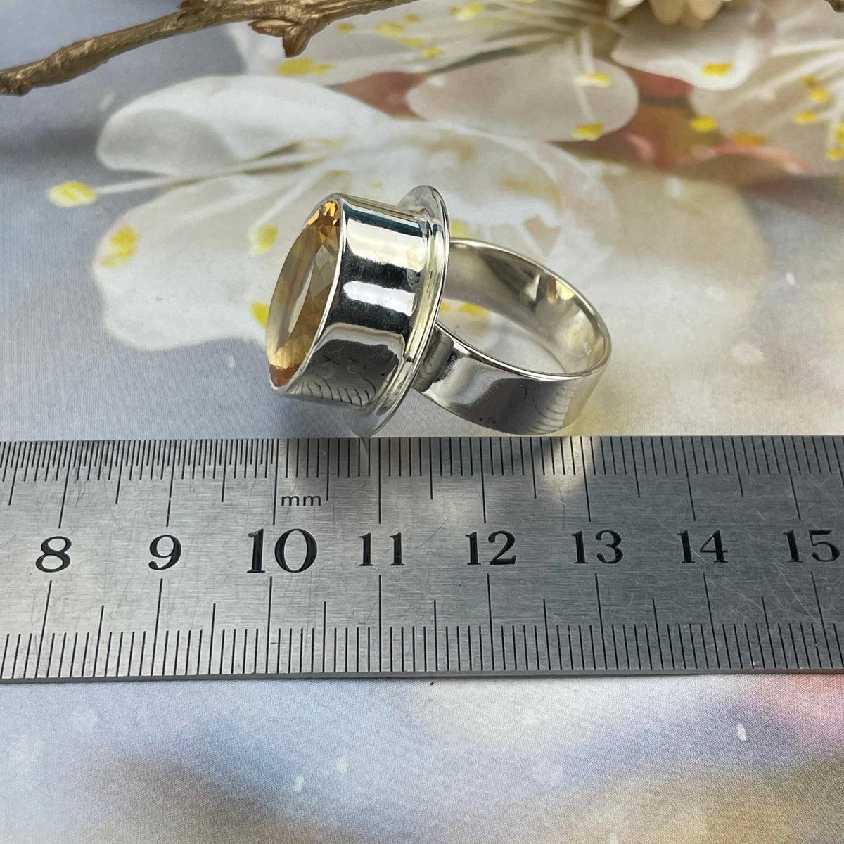 Citrine Cocktail Ring