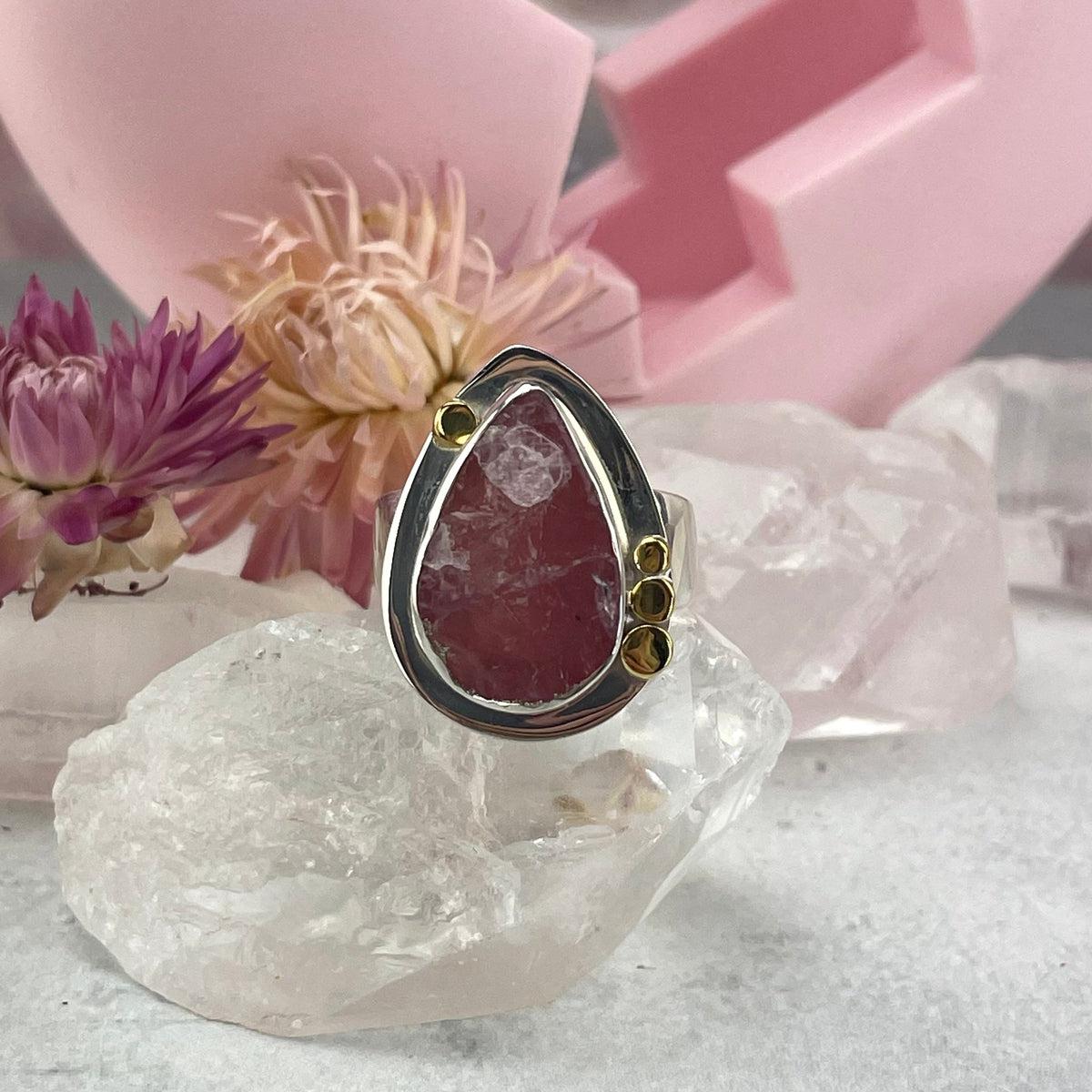 Baroque Crystal Ring