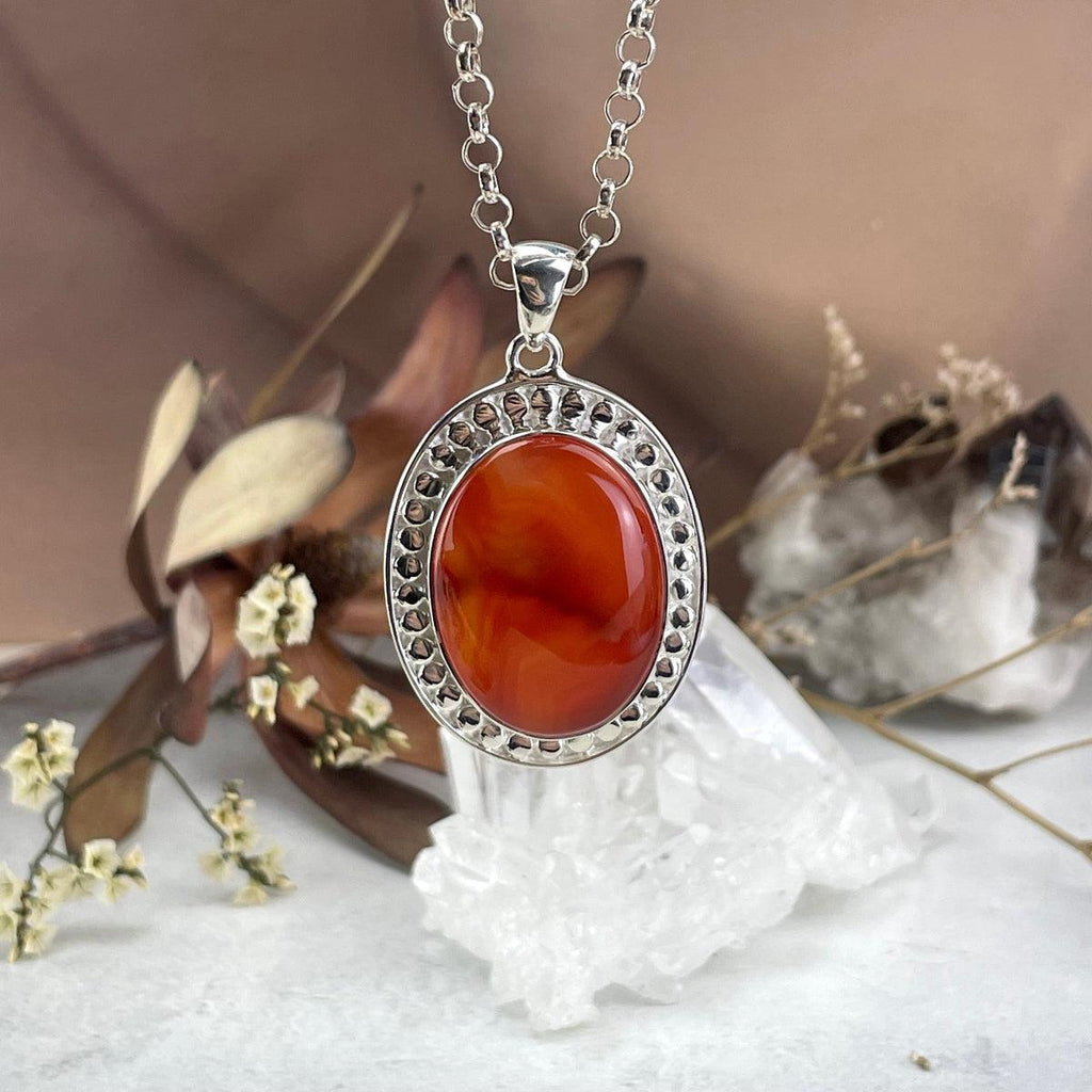 Carnelian Feature Pendant