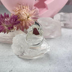 Raw Pink Emerald Ring