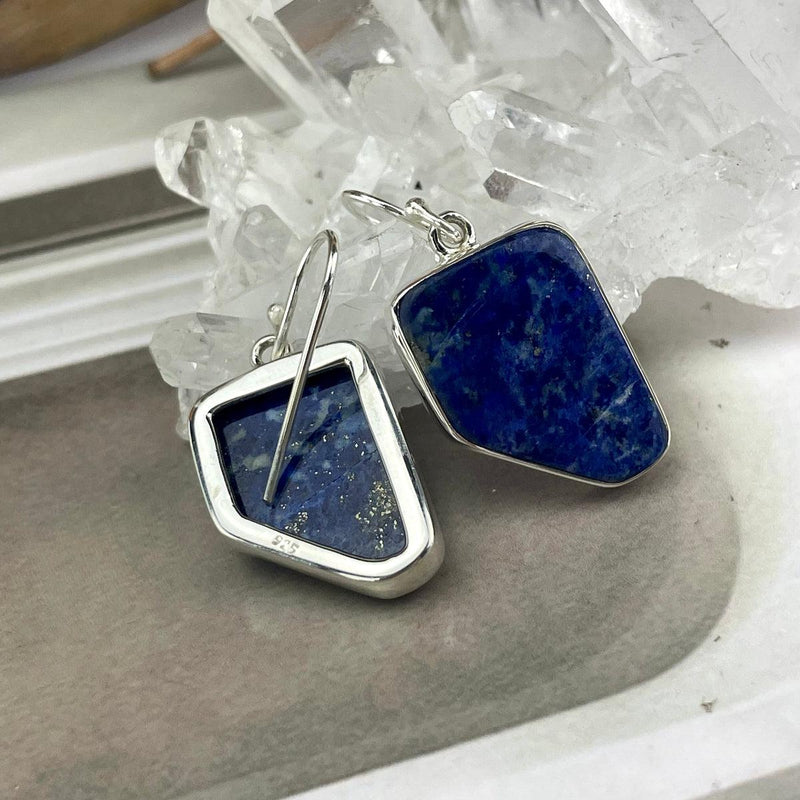 Unique Lapis Lazuli Earrings