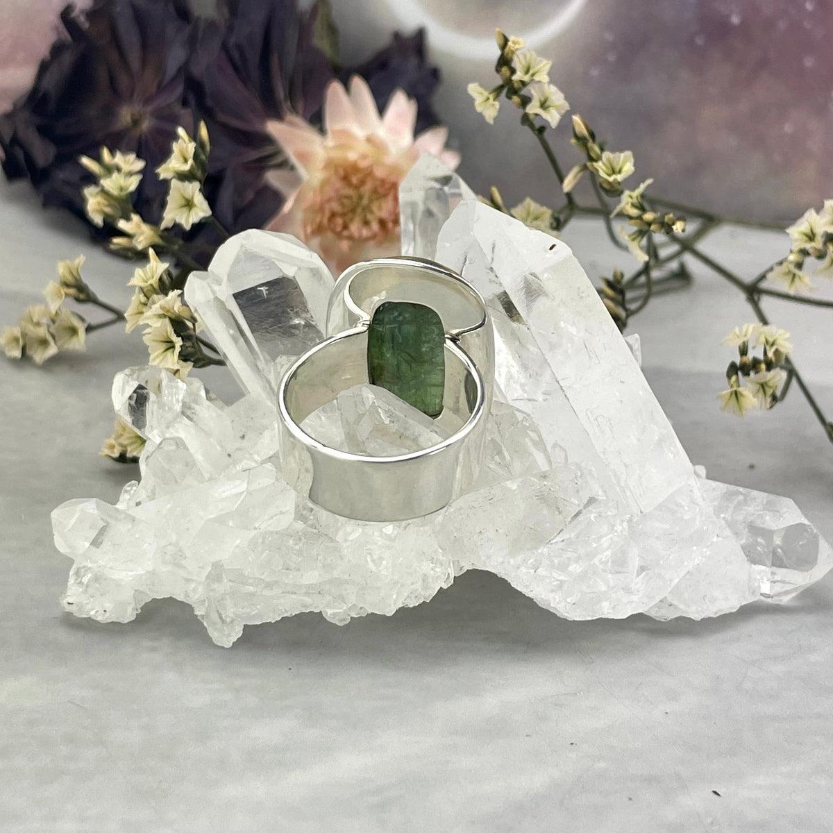 Green Kyanite Silver Jewellery