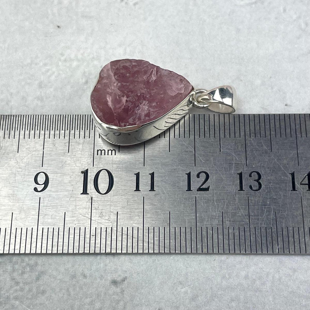 Morganite Crystal Necklace