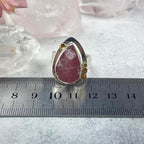Morganite Raw Jewellery