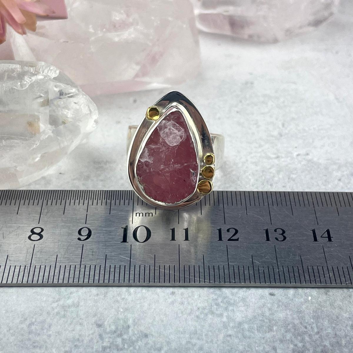 Morganite Raw Jewellery