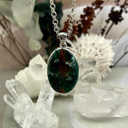 Chrysocolla With Druzy Pendant