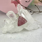 Raw Beryl Crystal Pendant