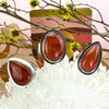 Carnelian Silver And Gold Ring