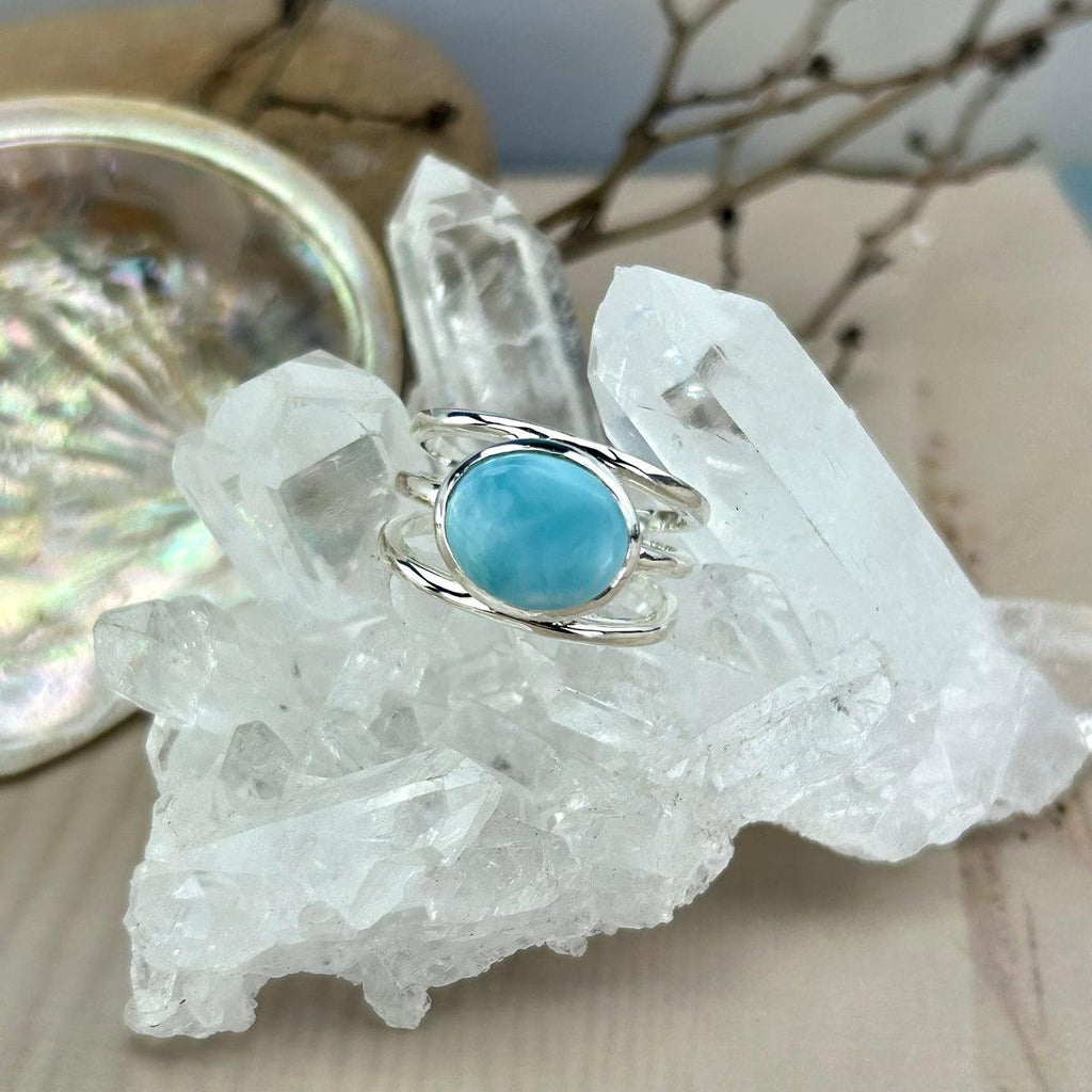 Beach Lover Crystal Ring