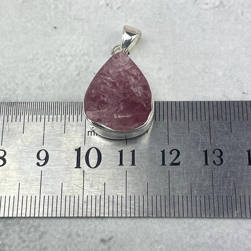 Morganite Teardrop Pendant