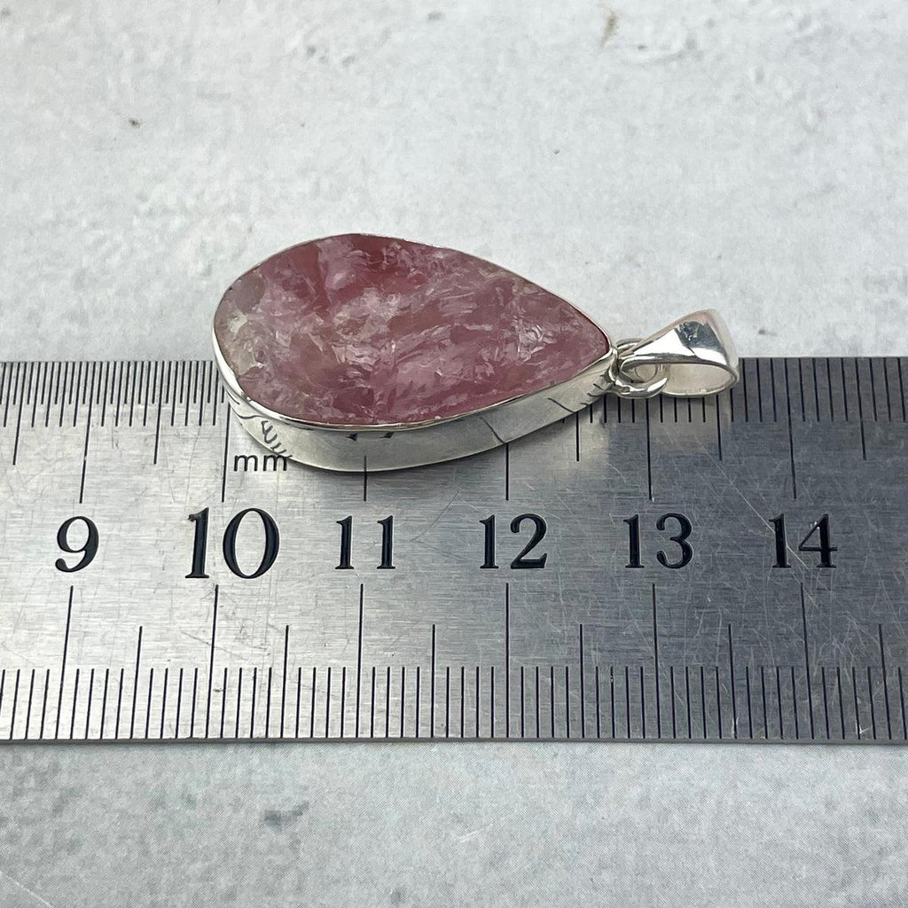 Morganite Sterling Silver Necklace