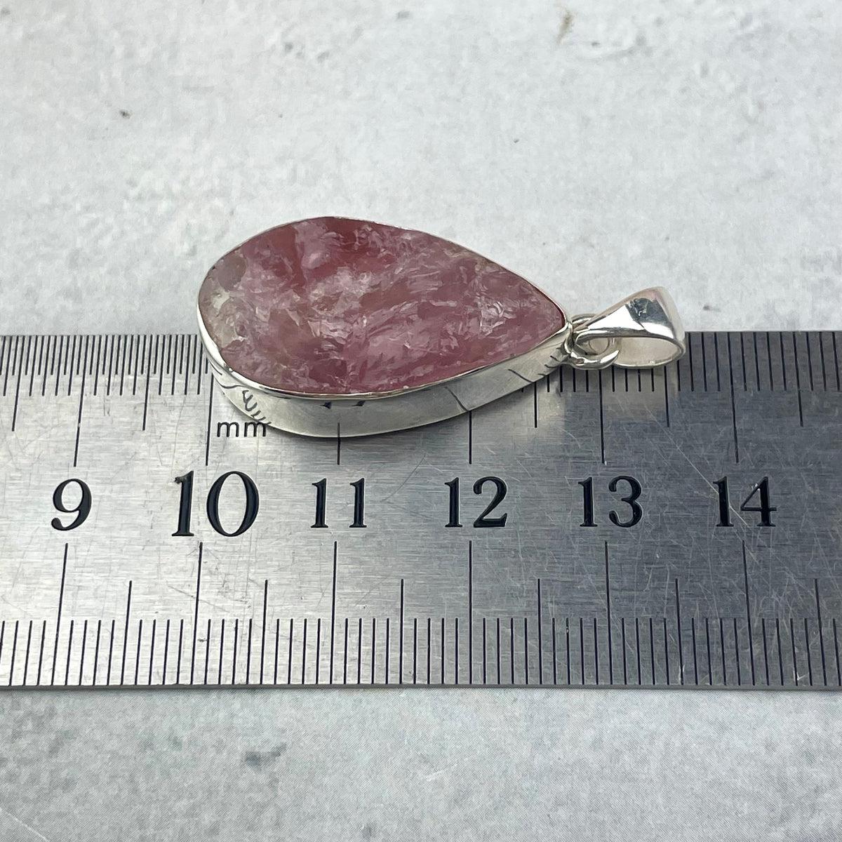 Morganite Sterling Silver Necklace