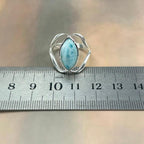 Unique Pattern Crystal Ring