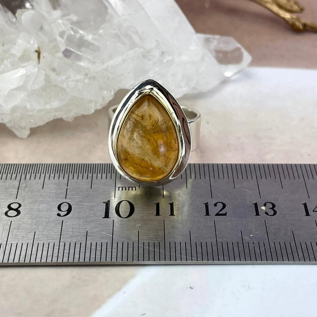 Manifestation Crystal Ring