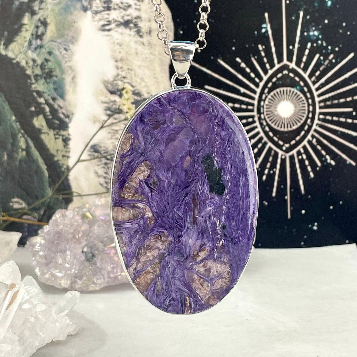 Charoite Extra Large Necklace