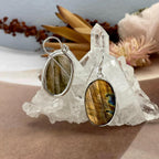 Unique Labradorite Earrings