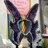 Angel Wings Geode Statue Victoria