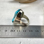 Turquoise Rough Stone Ring