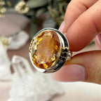 Citrine Bohemian Ring