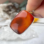 Orange Colour Carnelian Pendant