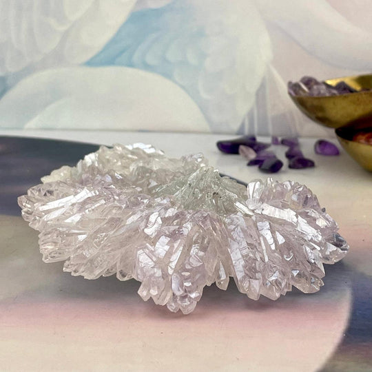 Angel Aura Quartz Point Cluster