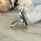 Shattuckite Crystal Ring