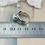 Real Larimar Stone Ring