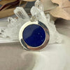 Lapis Lazuli Round Disc Pendant