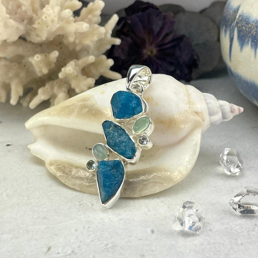 Three Stone Mix Pendant