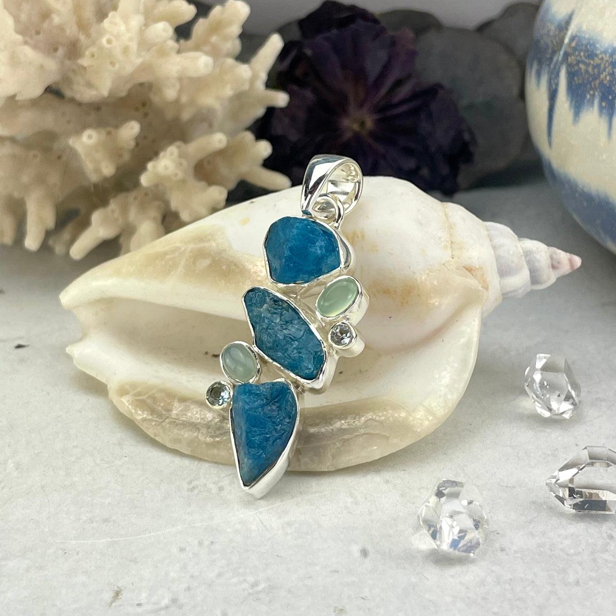 Three Stone Mix Pendant