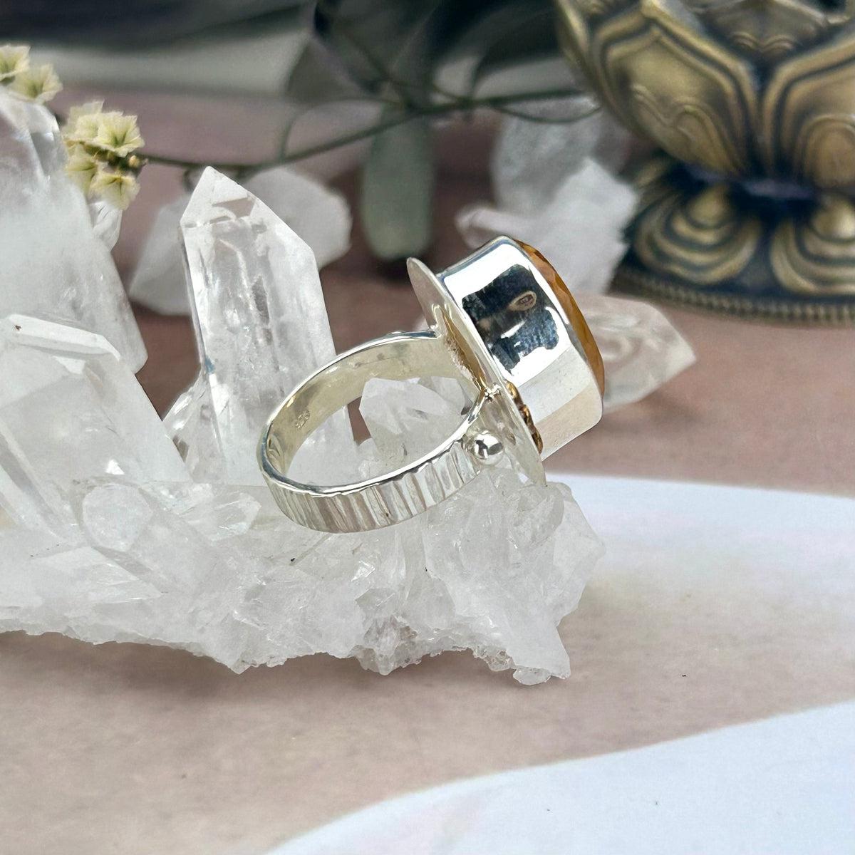 Women's Citrine Ring