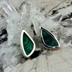 Dangly Malachite Earrings