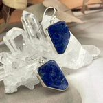 Contemporary Lapis Lazuli Earrings