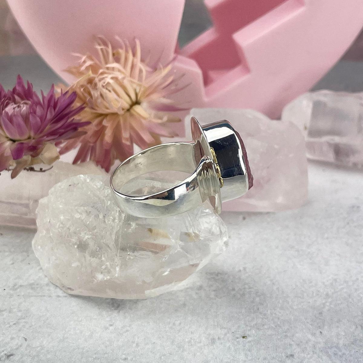 Oval Morganite Ring